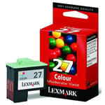 Lexmark 10N0227 nr. 27 inktcartridge kleur (origineel)