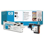 HP C5054A printkop zwart met printkopreiniger nr. 90 (origineel)
