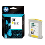 HP C9388A inkt cartridge geel nr. 88 (origineel)