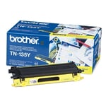 Brother TN-135Y toner cartridge geel hoge capaciteit (origineel)