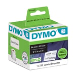 DYMO 99014 - verzend- en naambadge etiketten / 1x220 stuks / zelfklevend / 101x54mm (origineel)