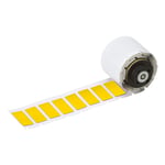 Brady M6-02-7593-YL gelamineerde polyester labels geel | 27 mm x 12,45 mm (origineel)