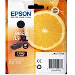 Epson T3351 inkt cartridge zwart hoge capaciteit nr. 33XL (origineel)