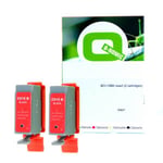 Canon BCI-15BK inkt cartridge zwart ( 2 stuks ) huismerk