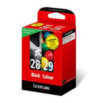 Lexmark 18C1428 / 18C1429 serie ( 28 BK / 29 C ) origineel