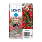 Epson 503 inktcartridge cyaan (origineel)