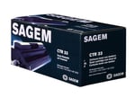 Sagem CTR 33 toner cartridge incl. drum (origineel)