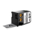 DYMO 1868804 XTL tape vinyl zwart op grijs 41mm (origineel)