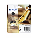 Epson T1631 inkt cartridge zwart hoge capaciteit nr. 16XL (origineel)