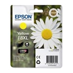 Epson T1814 inkt cartridge geel hoge capaciteit nr. 18XL (origineel)