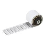 Brady M6-01-7593-SL polyester labels zilver | 27 mm x 7,95 mm (origineel)