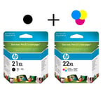 HP C9351CE / C9352CE serie ( 21XL BK / 22XL C ) origineel