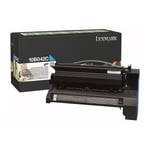 Lexmark 10B042C toner cartridge cyaan hoge capaciteit (origineel)