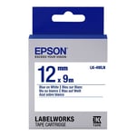 Epson LK-4WLN standard tape blauw op wit 12mm (origineel)