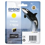 Epson T7604 inkt cartridge geel (origineel)