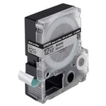 Epson LC-4SBM9 - 9m zwart op metallic zilver / gelamineerd tape / 12mm (origineel)