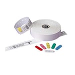 Zebra Z-Band Direct 10004443-1 Red-Stripes wit 25mm x 279mm 6 x 200 stuks (origineel)