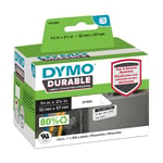 DYMO 1933084 duurzame multifunctionele etiketten 57mm x 32mm (origineel)