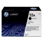 HP CE255A toner cartridge zwart nr. 55A (origineel)