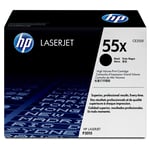 HP CE255X toner cartridge zwart nr. 55X (origineel)