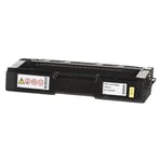 Ricoh 407719 toner cartridge geel hoge capaciteit (origineel)