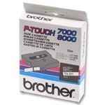Brother TX-231 - 8m zwart op wit / gelamineerd tape / 12mm (origineel)