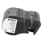 Brady M5-30-428 gemetalliseerde polyester labels zwart op lichtgrijs | 38,10 mm x 19,05 mm (origineel)