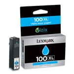 Lexmark 14N1069 inkt cartridge cyaan hoge capaciteit nr. 100XL (origineel)