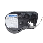 Brady MC1-1000-595-YL-BK tape vinyl | zwart op geel | 25,4mm x 7,62m
