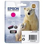 Epson T2613 inkt cartridge magenta nr. 26 (origineel)