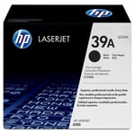 HP Q1339A toner cartridge zwart nr. 39A (origineel)