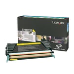 Lexmark C736H1YG toner cartridge geel hoge capaciteit (origineel)