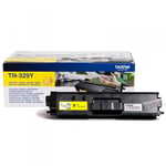 Brother TN-329Y toner cartridge geel extra hoge capaciteit (origineel)