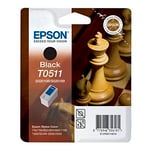 Epson T0511 inkt cartridge zwart (origineel)