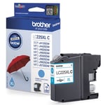 Brother LC-225XL C inkt cartridge cyaan hoge capaciteit (origineel)