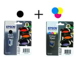 Epson T040 / T041 serie ( BK / C ) origineel