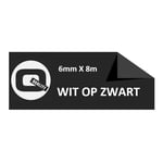 Brother TZe-315 - 8m wit op zwart / gelamineerd tape / 6mm (huismerk)