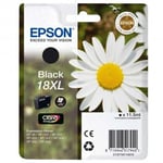 Epson T1811 inkt cartridge zwart hoge capaciteit nr. 18XL (origineel)
