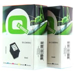 Tonershop huismerk vervangt HP C6656A nr. 56 inkt cartridge zwart 2 stuks