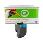 Lexmark 80C2XC0 toner cartridge cyaan extra hoge capaciteit nr. 802XC (huismerk)