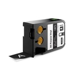 DYMO 1868798 XTL tape vinyl wit op zwart 24mm (origineel)