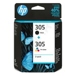 HP 6ZD17AE nr. 305 zwart en kleur (origineel)