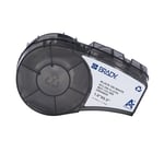 Brady M21-131-499 tape nylonweefsel zwart op wit 25,40 mm x 12,70 mm (origineel)
