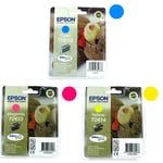 Epson T0612 serie ( C / M / Y ) origineel