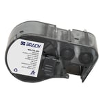 Brady M4-214-483 polyester labels zwart op wit | 50,80 mm x 25,40 mm (origineel)