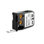DYMO 1868752 XTL tape vinyl zwart op wit 19mm (origineel)