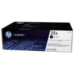 HP CF325X toner cartridge zwart hoge capaciteit nr. 25X (origineel)
