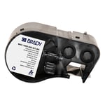 Brady M4C-1000-595-WT-BK tape vinyl zwart op wit | 25,4 mm x 7,62 m (origineel)