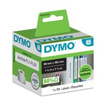 DYMO 99018 - smalle ordner etiketten / 1x110 stuks / zelfklevend / 190x38mm (origineel)