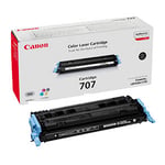 Canon 707BK toner cartridge zwart (origineel)